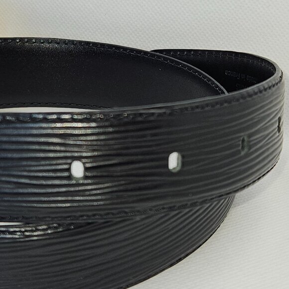 Louis Vuitton Ceinture Gold Buckle Epi Leather Belt - Picture 5 of 9